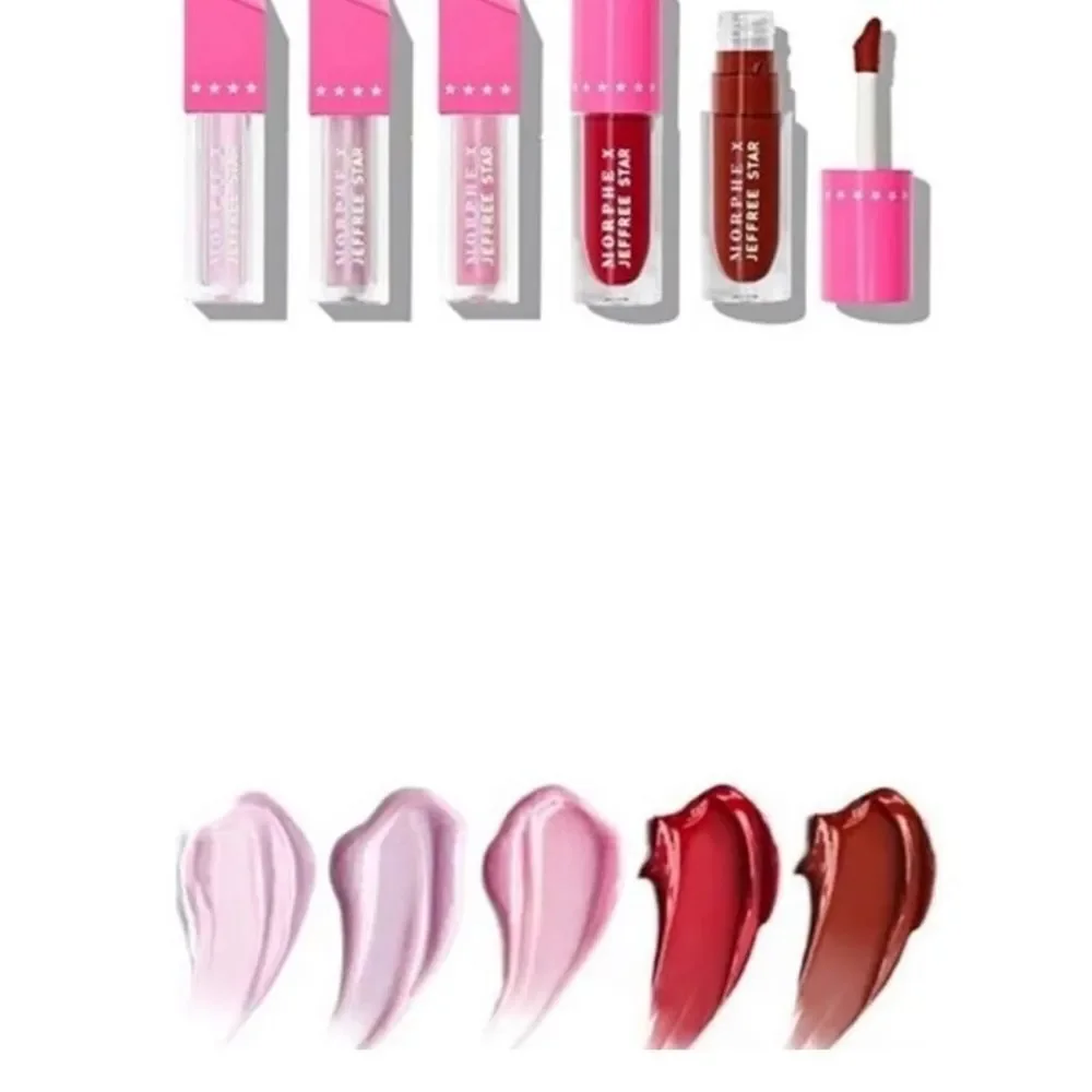 Jeffree Star morphe limited edition eyeshadow palette brushes lip gloss‎ spray